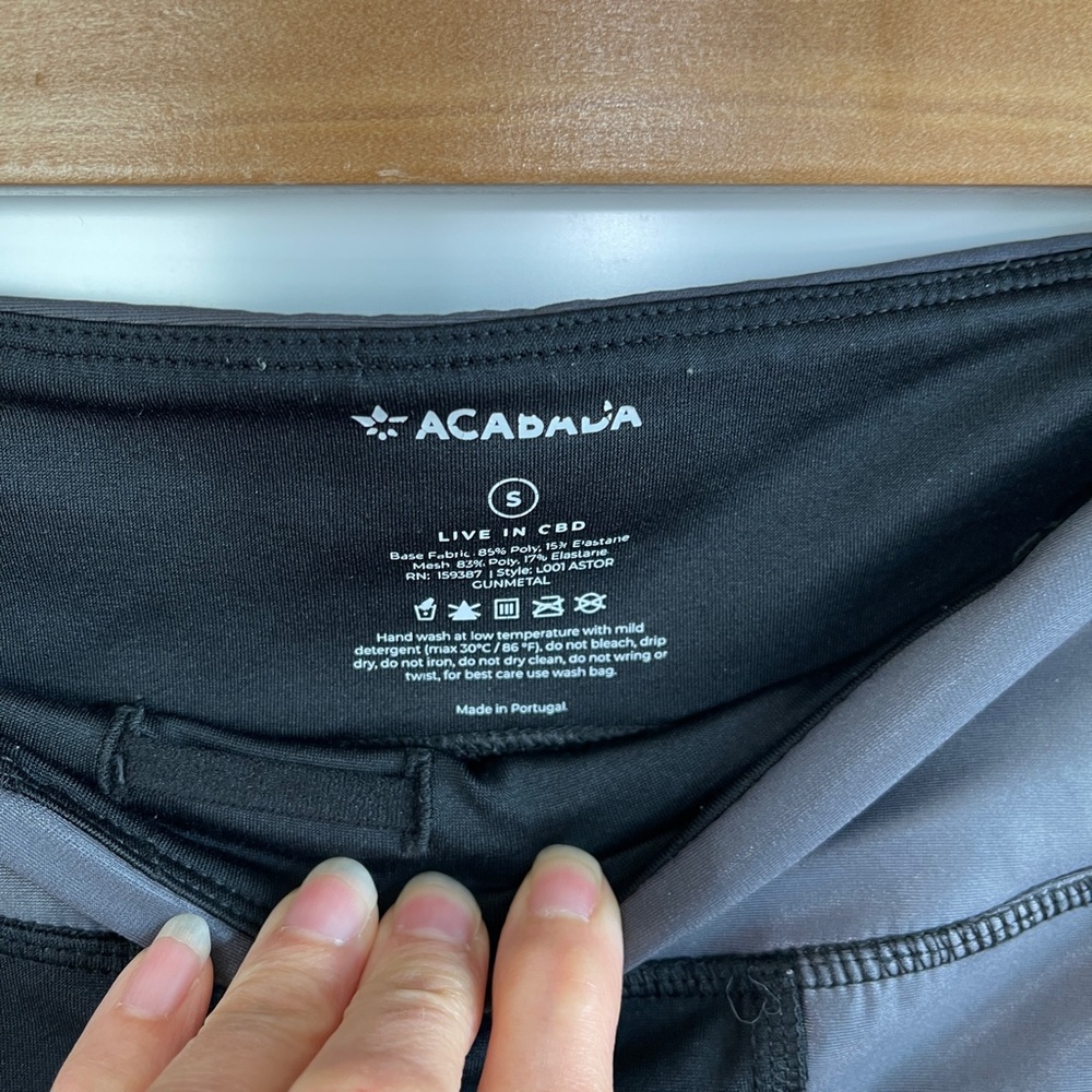 Acabada Women’s Astor Pants Leggings‎ in Gunmetal S - Picture 8 of 11